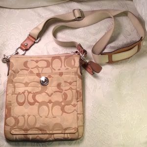 Coach cross-body purse